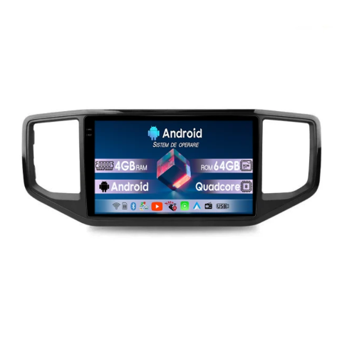 Amarok (2011-Prezent) - Navigatie dedicata Volkswagen Amarok 2012+, 4GB RAM 64GB ROM, Quad Core, Display 9" QLED 1K, Carplay, Android 14, Bluetooth, Magazin Play, Suport Camere AHD