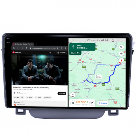 Navigatie dedicata Hyundai I30 2011-2015, 4GB RAM 64GB ROM, Quad Core, Display 9" QLED 1K, Carplay, Android 14, Bluetooth, Magazin Play, Suport Camere AHD [3]