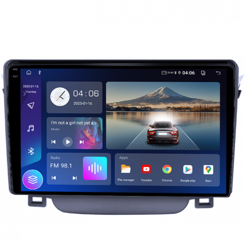 Navigatie dedicata Hyundai I30 2011-2015, 4GB RAM 64GB ROM, Quad Core, Display 9" QLED 1K, Carplay, Android 14, Bluetooth, Magazin Play, Suport Camere AHD [1]