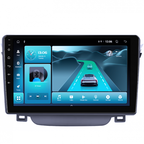 Navigatie dedicata Hyundai I30 2011-2015, 8GB RAM 128GB ROM, Octacore, Platforma TS18, Android 13, Display QLED 9”, Suporta camera 360º, DSP, Carplay&Android Auto, SIM 4G, Ventilator Activ [2]