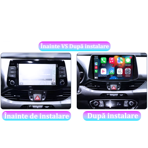 Navigatie dedicata HYUNDAI I30 2018, 4GB RAM 64GB ROM, Procesor Qualcomm Octacore, Android 14, Rezolutie 2K, Display QLED 9", DSP, Carplay&Android Auto, SIM 4G [5]