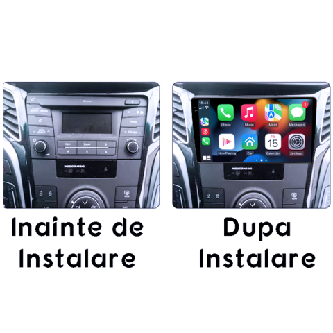 Navigatie dedicata Hyundai i40 2016, 4GB RAM 64GB ROM, Procesor Qualcomm Octacore, Android 14, Rezolutie 2K, Display QLED 9", DSP, Carplay&Android Auto, SIM 4G [5]