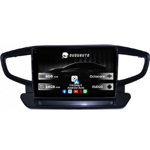 Navigatii Dedicate - Navigatie dedicata Hyundai Ioniq 2016-2020, DUDU3, 4GB RAM 64GB ROM, Octacore, Platforma 8581, Android, Display QLED 9", DSP, Carplay&AndroidAuto