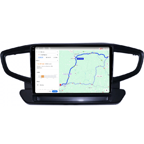 Navigatie dedicata Hyundai Ioniq 2016-2020, 4GB RAM 64GB ROM, Procesor Qualcomm Octacore, Android 14, Rezolutie 2K, Display QLED 9", DSP, Carplay&Android Auto, SIM 4G [4]