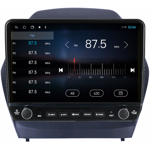 Navigatie dedicata Hyundai IX35 2009-2015 Tesla cu butoane rotative model 2024, 4GB RAM 64GB ROM, Procesor Quadcore, Android 14, Display QLED 10", DSP, Carplay&Android Auto [2]