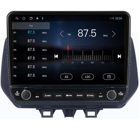 Navigatie dedicata Hyundai IX 35 2019+ Tesla cu butoane rotative model 2024, 4GB RAM 64GB ROM, Procesor Quadcore, Android 14, Display QLED 10", DSP, Carplay&Android Auto [1]