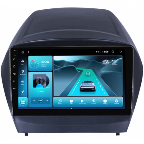 Navigatie dedicata Hyundai IX35 2009-2015, 8GB RAM 128GB ROM, Octacore, Platforma 7862,Android 13, Display QLED 9”, Suporta camera 360º, DSP, Carplay&Android Auto, SIM 4G, Ventilator Activ [2]