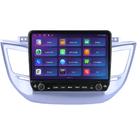 Navigatie dedicata Hyundai Ix 35 2014-2018 Tesla cu butoane rotative model 2024, 4GB RAM 64GB ROM, Procesor Quadcore, Android 14, Display QLED 10", DSP, Carplay&Android Auto [2]