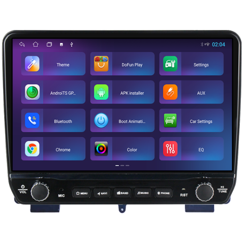 Navigatie dedicata Hyundai Rohens Genesis Coupe Tesla cu butoane rotative model 2024, 4GB RAM 64GB ROM, Procesor Quadcore, Android 14, Display QLED 10", DSP, Carplay&Android Auto [3]