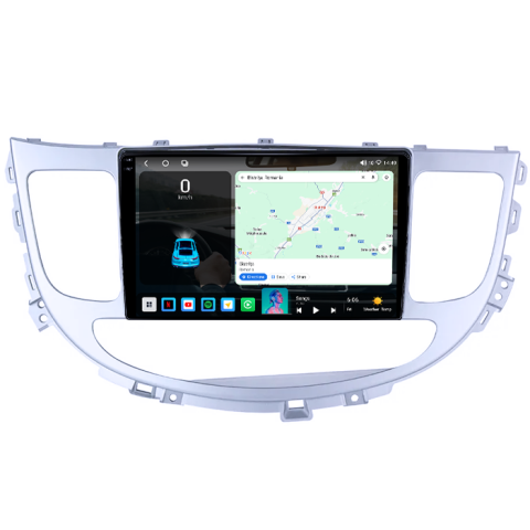 Navigatie dedicata Hyundai Rohens Genesis 2008-2013, 4GB RAM 64GB ROM, Procesor Qualcomm Octacore, Android 14, Rezolutie 2K, Display QLED 9", DSP, Carplay&Android Auto, SIM 4G [1]