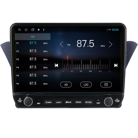 Navigatie dedicata Hyundai Rohens Coupe 2012 Tesla cu butoane rotative model 2024, 4GB RAM 64GB ROM, Procesor Quadcore, Android 14, Display QLED 10", DSP, Carplay&Android Auto [2]