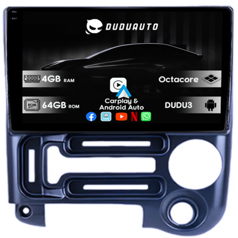 Navigatii Dedicate - Navigatie dedicata Hyundai Santro 2006-2015, DUDU3, 4GB RAM 64GB ROM, Octacore, Platforma 8581, Android, Display QLED 9", DSP, Carplay&AndroidAuto