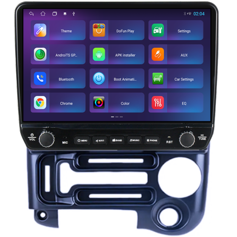 Navigatie dedicata Hyundai Santro 2006-2015 Tesla cu butoane rotative model 2024, 4GB RAM 64GB ROM, Procesor Quadcore, Android 14, Display QLED 10", DSP, Carplay&Android Auto [3]