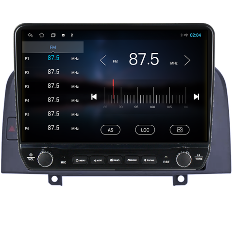 Navigatie dedicata Hyundai Sonata NF 2004-2008 Tesla cu butoane rotative model 2024, 4GB RAM 64GB ROM, Procesor Quadcore, Android 14, Display QLED 10", DSP, Carplay&Android Auto [1]