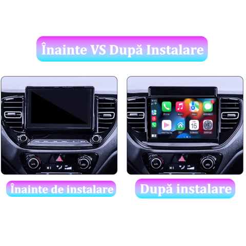 Navigatie dedicata Hyundai Solaris 2 2020-2021, 4GB RAM 64GB ROM, Procesor Qualcomm Octacore, Android 14, Rezolutie 2K, Display QLED 9", DSP, Carplay&Android Auto, SIM 4G [6]