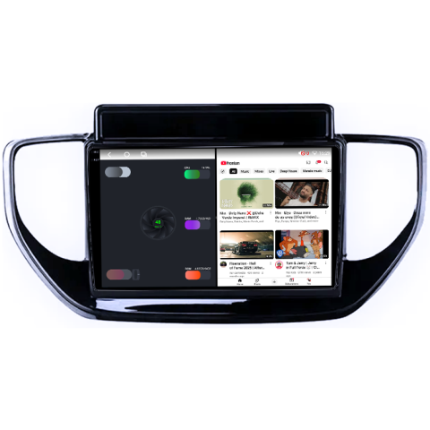 Navigatie dedicata Hyundai Solaris 2 2020-2021, 4GB RAM 64GB ROM, Procesor Qualcomm Octacore, Android 14, Rezolutie 2K, Display QLED 9", DSP, Carplay&Android Auto, SIM 4G [2]