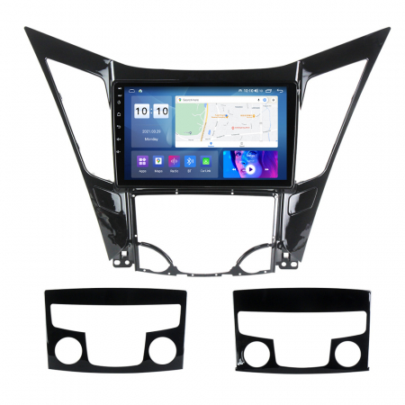Navigatie dedicata Hyundai Sonata 2009-2014, 4GB RAM 64GB ROM, Octacore, Android 13, Display QLED 9", DSP, Carplay, Android Auto, Internet, Youtube, Waze, WIFI, Bluetooth [4]