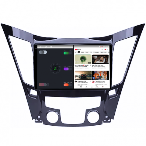 Navigatie dedicata Hyundai Sonata 2009-2014, 4GB RAM 64GB ROM, Octacore, Android 14, Display QLED 1K 9", Carplay&Android Auto, SIM 4G, Ventilator Activ [2]