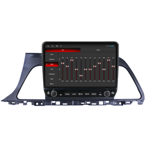 Navigatie dedicata Hyundai Sonata9 2015-2018 Tesla cu butoane rotative model 2024, 4GB RAM 64GB ROM, Procesor Quadcore, Android 14, Display QLED 10", DSP, Carplay&Android Auto [1]