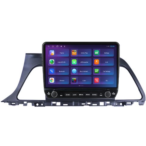 Navigatie dedicata Hyundai Sonata9 2015-2018 Tesla cu butoane rotative model 2024, 4GB RAM 64GB ROM, Procesor Quadcore, Android 14, Display QLED 10", DSP, Carplay&Android Auto [3]