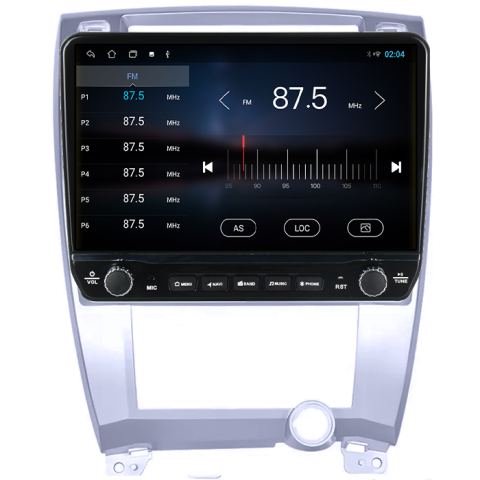 Navigatie dedicata Hyundai Tucson 2001-2009 Tesla cu butoane rotative model 2024, 4GB RAM 64GB ROM, Procesor Quadcore, Android 14, Display QLED 10", DSP, Carplay&Android Auto [2]