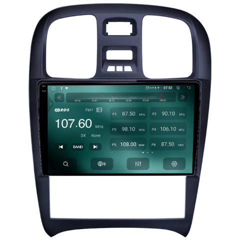 Navigatie dedicata Hyundai Sonata Fe 2004-2012, 4GB RAM 64GB ROM, Procesor Qualcomm Octacore, Android 14, Rezolutie 2K, Display QLED 9", DSP, Carplay&Android Auto, SIM 4G [4]