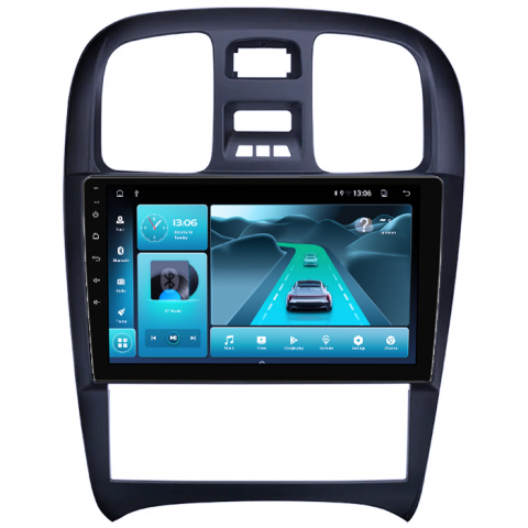Navigatie dedicata Hyundai Sonata Fe 2004-2012, 8GB RAM 128GB ROM, Octacore, Platforma TS18, Android 13, Display QLED 9”, Suporta camera 360º, DSP, Carplay&Android Auto, SIM 4G, Ventilator Activ [2]