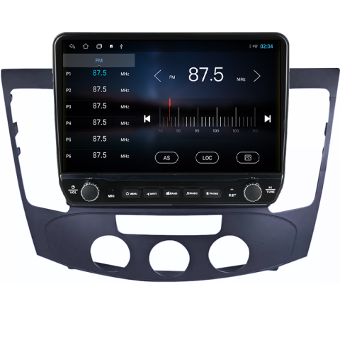 Navigatie dedicata Hyundai Sonata NF 2009 Tesla cu butoane rotative model 2024, 4GB RAM 64GB ROM, Procesor Quadcore, Android 14, Display QLED 10", DSP, Carplay&Android Auto [3]