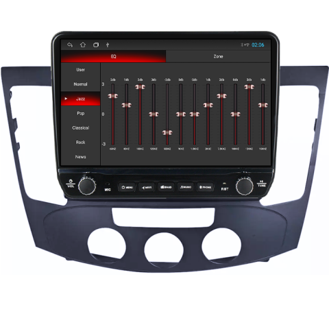 Navigatie dedicata Hyundai Sonata NF 2009 Tesla cu butoane rotative model 2024, 4GB RAM 64GB ROM, Procesor Quadcore, Android 14, Display QLED 10", DSP, Carplay&Android Auto [2]