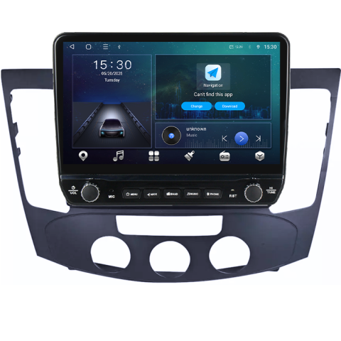 Navigatie dedicata Hyundai Sonata NF 2009 Tesla cu butoane rotative model 2024, 4GB RAM 64GB ROM, Procesor Quadcore, Android 14, Display QLED 10", DSP, Carplay&Android Auto [6]