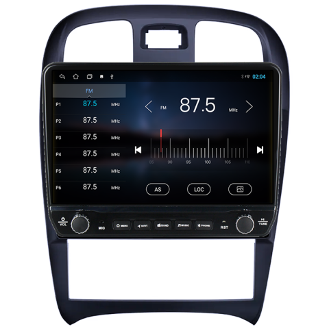Navigatie dedicata Hyundai Sonata Fe 2004-2012 Tesla cu butoane rotative model 2024, 4GB RAM 64GB ROM, Procesor Quadcore, Android 14, Display QLED 10", DSP, Carplay&Android Auto [1]