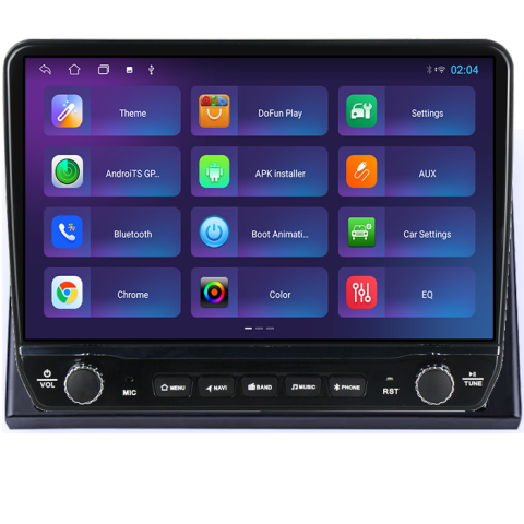 Navigatie dedicata Hyundai Sonata 7 2017-2019 Tesla cu butoane rotative model 2024, 4GB RAM 64GB ROM, Procesor Quadcore, Android 14, Display QLED 10", DSP, Carplay&Android Auto [3]