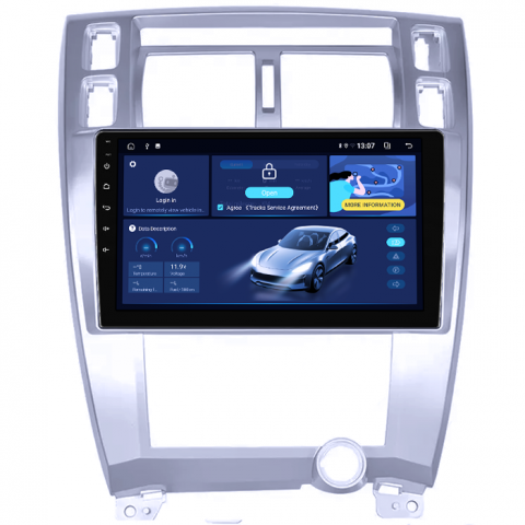 Navigatie dedicata Hyundai Tucson 2004-2009, 8GB RAM 128GB ROM, Octacore, Platforma TS18, Android 13, Display QLED 10”, Suporta camera 360º, DSP, Carplay&Android Auto, SIM 4G, Ventilator Activ [1]