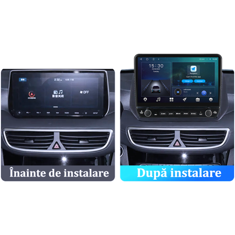 Navigatie dedicata Hyundai Tucson 2018-2020 Tesla cu butoane rotative model 2024, 4GB RAM 64GB ROM, Procesor Quadcore, Android 14, Display QLED 10", DSP, Carplay&Android Auto [2]