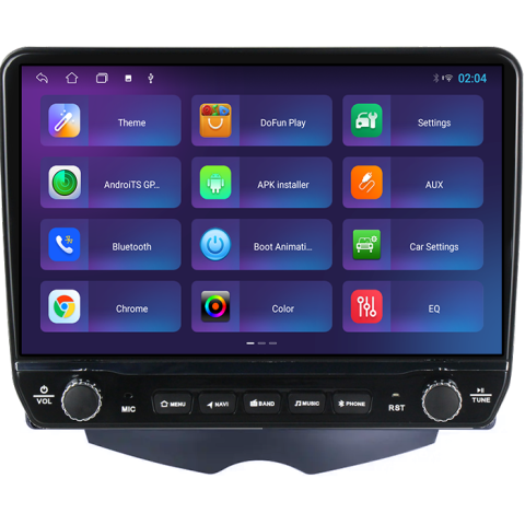 Navigatie dedicata Hyundai Veloster FS 2011-2017 Tesla cu butoane rotative model 2024, 4GB RAM 64GB ROM, Procesor Quadcore, Android 14, Display QLED 10", DSP, Carplay&Android Auto [3]