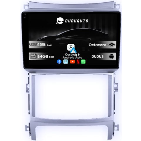 Navigatii Dedicate - Navigatie dedicata Hyundai Veracruz IX55 2006-2015, DUDU3, 4GB RAM 64GB ROM, Octacore, Platforma 8581, Android, Display QLED 9", DSP, Carplay&AndroidAuto