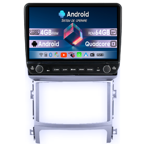Navigatii Dedicate - Navigatie dedicata Hyundai Veracruz IX55 2006-2015 Tesla cu butoane rotative model 2024, 4GB RAM 64GB ROM, Procesor Quadcore, Android 14, Display QLED 10", DSP, Carplay&Android Auto