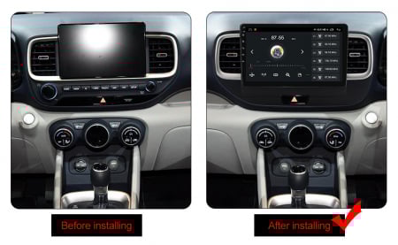 Navigatie dedicata Hyundai Venue 2019-2020, 4GB RAM 32GB ROM, Octacore, Android 14, Display QLED 1K 9", DSP, Carplay&Android Auto, SIM 4G, Bluetooth, Ventilator Activ [6]