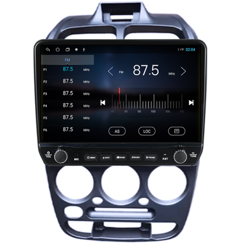 Navigatie dedicata Hyundai VERNA 1999 Tesla cu butoane rotative model 2024, 4GB RAM 64GB ROM, Procesor Quadcore, Android 14, Display QLED 10", DSP, Carplay&Android Auto [2]