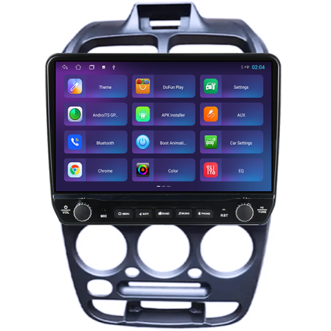 Navigatie dedicata Hyundai VERNA 1999 Tesla cu butoane rotative model 2024, 4GB RAM 64GB ROM, Procesor Quadcore, Android 14, Display QLED 10", DSP, Carplay&Android Auto [3]