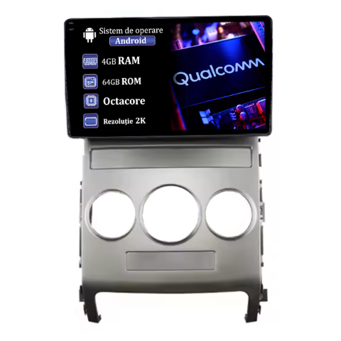 Veracruz IX55 2006-2015 - Navigatie dedicata Hyundai Veracruz IX55 2006-2015, 4GB RAM 64GB ROM, Procesor Qualcomm Octacore, Android 14, Rezolutie 2K, Display QLED 9", DSP, Carplay&Android Auto, SIM