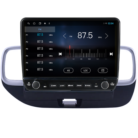 Navigatie dedicata Hyundai Venue 2019-2020 Tesla cu butoane rotative model 2024, 4GB RAM 64GB ROM, Procesor Quadcore, Android 14, Display QLED 10", DSP, Carplay&Android Auto [1]