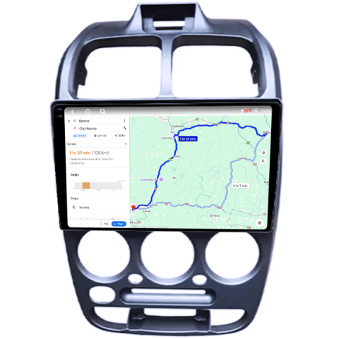 Navigatie dedicata Hyundai Verna 1999, 4GB RAM 64GB ROM, Procesor Qualcomm Octacore, Android 14, Rezolutie 2K, Display QLED 9", DSP, Carplay&Android Auto, SIM 4G [5]