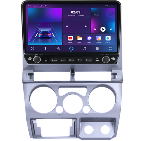 Navigatie dedicata Isuzu D-Max 2007-2011 Tesla cu butoane rotative model 2024, 4GB RAM 64GB ROM, Procesor Quadcore, Android 14, Display QLED 10", DSP, Carplay&Android Auto [4]