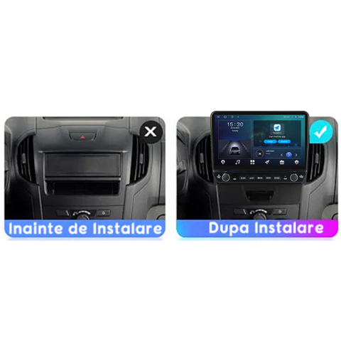 Navigatie dedicata Isuzu D-Max 2017 Tesla cu butoane rotative model 2024, 4GB RAM 64GB ROM, Procesor Quadcore, Android 14, Display QLED 10", DSP, Carplay&Android Auto [6]