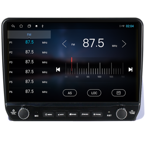 Navigatie dedicata Iveco Bronte Tesla cu butoane rotative model 2024, 4GB RAM 64GB ROM, Procesor Quadcore, Android 14, Display QLED 10", DSP, Carplay&Android Auto [3]