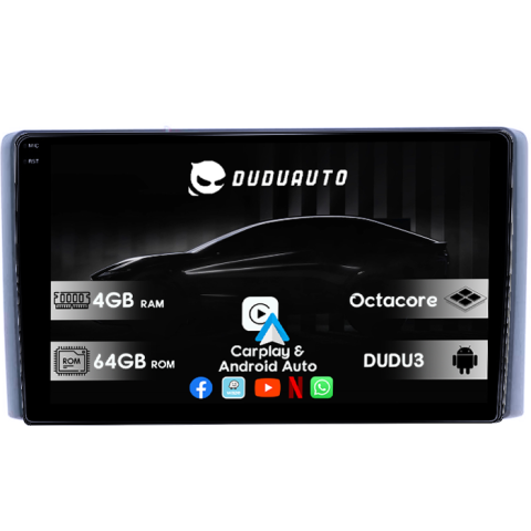 Navigatii Dedicate - Navigatie dedicata Iveco Daily 2007-2014/2018, DUDU3, 4GB RAM 64GB ROM, Octacore, Platforma 8581, Android, Display QLED 9", DSP, Carplay&AndroidAuto