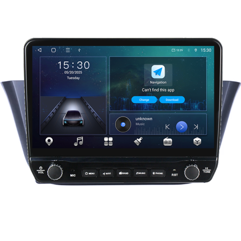 Navigatie dedicata Iveco Daily 2007-2014 Tesla cu butoane rotative model 2024, 4GB RAM 64GB ROM, Procesor Quadcore, Android 14, Display QLED 10", DSP, Carplay&Android Auto [5]