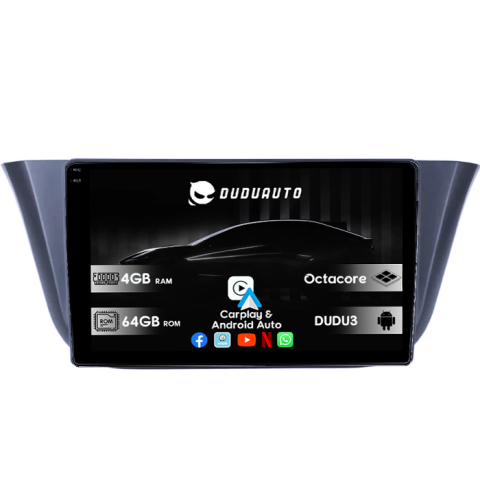 Navigatii Dedicate - Navigatie dedicata Iveco Daily 2014-2018, DUDU3, 4GB RAM 64GB ROM, Octacore, Platforma 8581, Android, Display QLED 9", DSP, Carplay&AndroidAuto