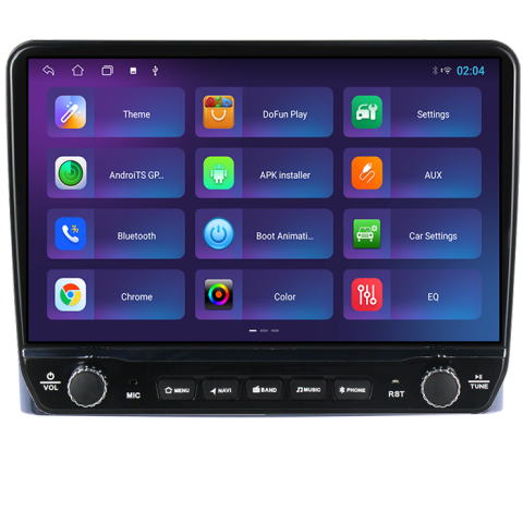 Navigatie dedicata Iveco Daily 2014+ Tesla cu butoane rotative model 2024, 4GB RAM 64GB ROM, Procesor Quadcore, Android 14, Display QLED 10", DSP, Carplay&Android Auto [3]